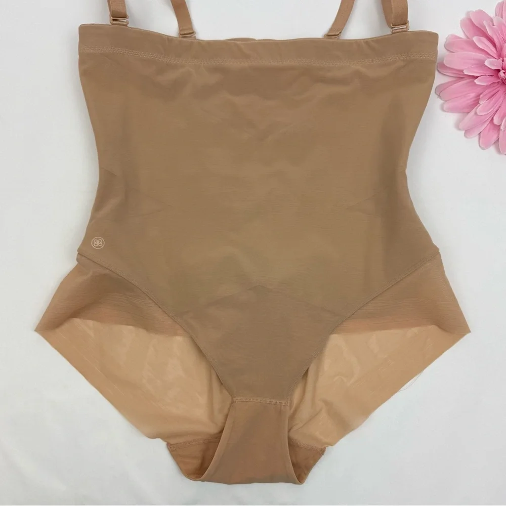 Honeylove Superpower Briefs Sand Tan Nude Beige